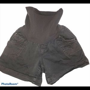 Motherhood maternity gray shorts